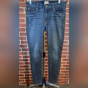 Hudson Jeans Dark Blue with Orange Stitching